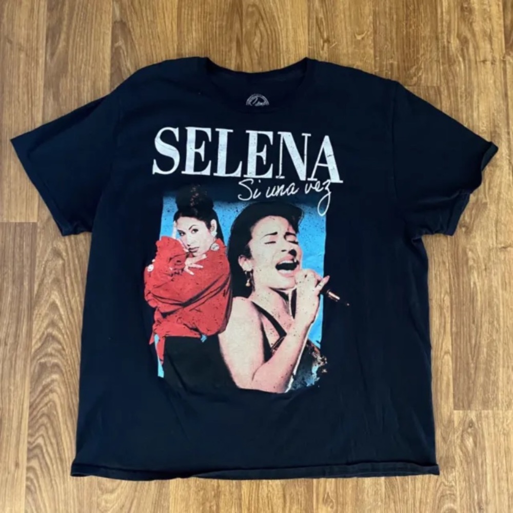 Selena Quintanilla Shirt‎ Short Sleeve Unisex XL